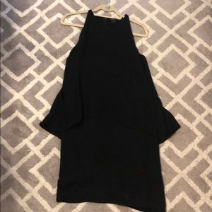 Black layered theory dress